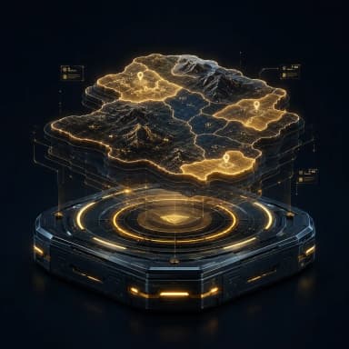 Digital territory map